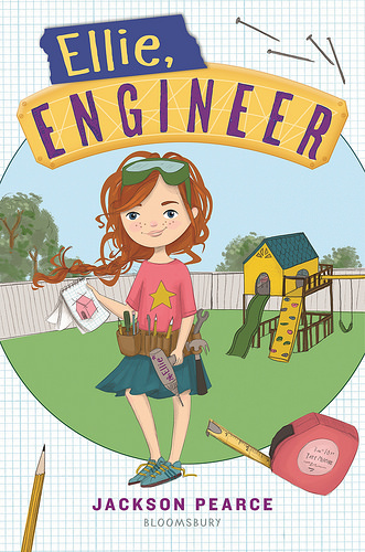 Cover of the STEM chapter book Ellie, Engineer by Jackson Pearce