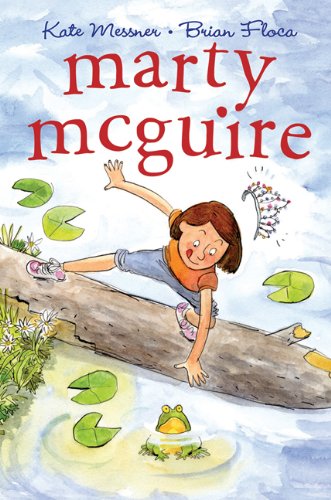 Cover of the STEM chapter book Marty McGuire by Kate Messner