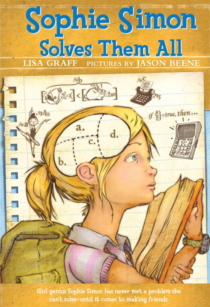 Cover of the STEM chapter book Sophie Simon Solves Them All by Lisa Graff